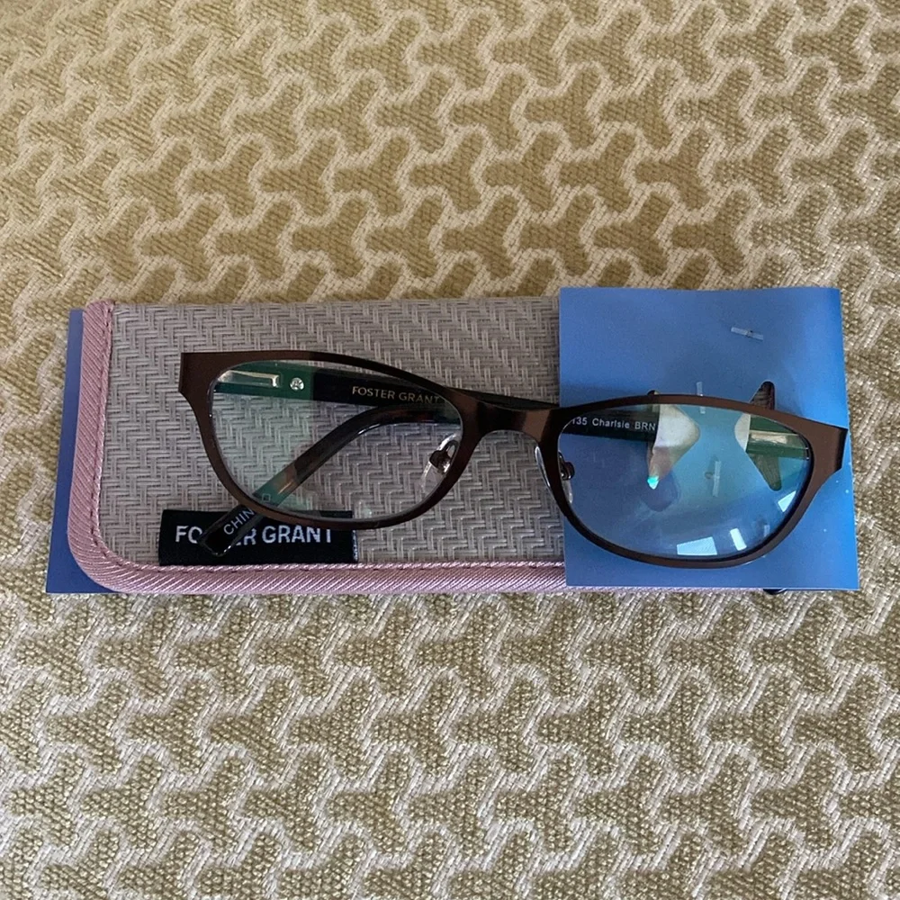Foster Grant Readers +1.00 Strength TWO PAIRS NWT